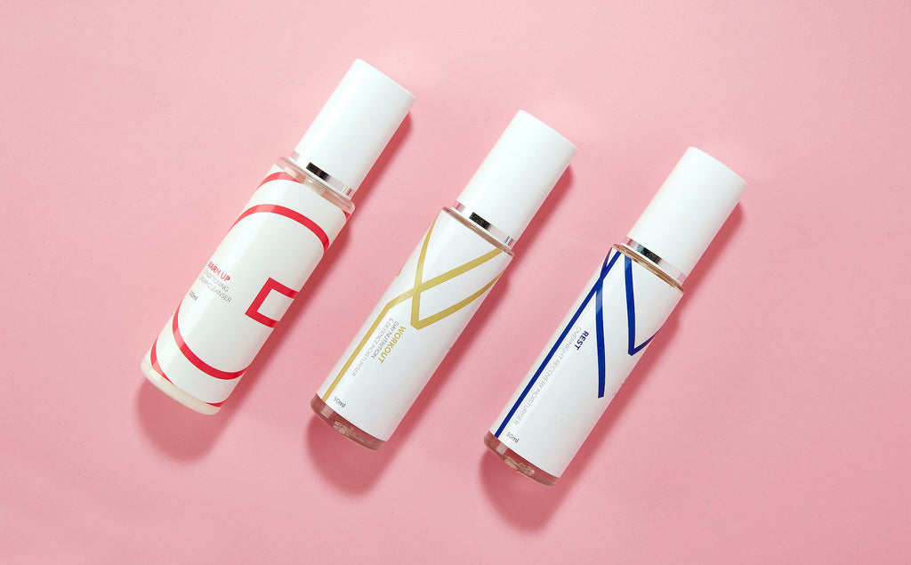 Gym For Your Skin active vegan skincare kits. Includes GFYS Warm Up Cleanser, Workout Day Nutrition & Defence and Rest Overnight Recovery moisturiser for young, problem skin, clears spots, gives dewy skin, protects and repairs damage